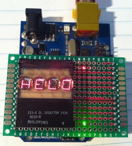 DL1416 LED display